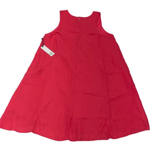 BB‎ Dakota Dress Women Small Pink Roxanne Glow Reverse Crepon Shift Mini - Picture 5 of 10